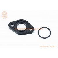 Прокладка патрубка карбюратора Honda DIO AF18/27 (пластмас) d-16,5мм+манжет