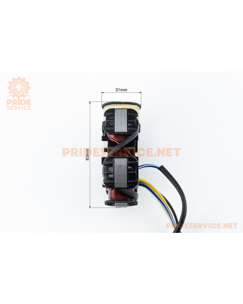 Статор магнето (генератора) Honda LEAD-90 (6 котушок роз'єм "мама 3+1")