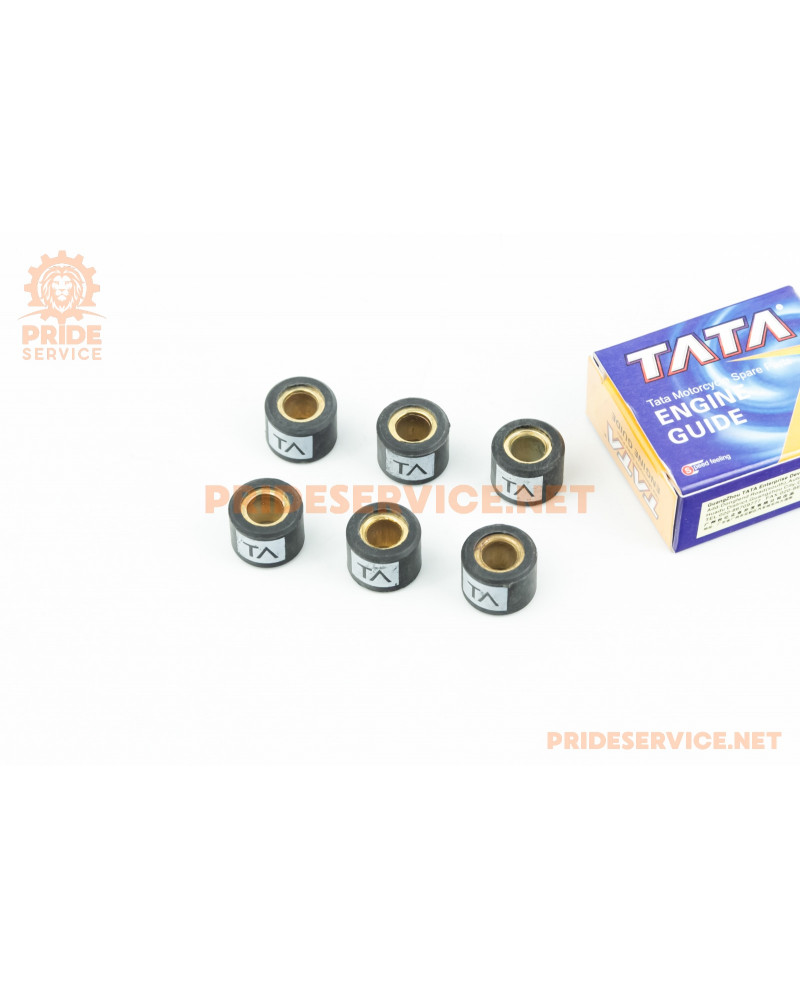 Ролики варіатора 6шт, Yamaha 15x12-7,0г