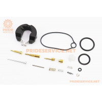 Ремонтний комплект карбюратора Honda Lead90, 14 деталей + поплавок