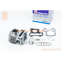 Циліндр к-кт (цпг) Honda AF-67/68 Injector 50cc-37,8мм (палець 10мм), синя коробка