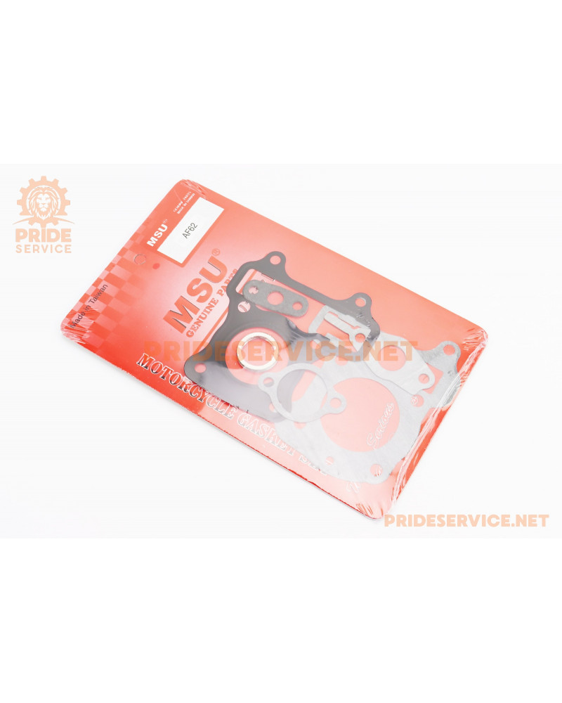 Прокладка поршневої Honda DIO AF-62 50cc-37,8мм, к-кт 6 деталей (метал) 4Т, Тайвань