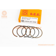 Кільця поршневі 4T Suzuki AD50/LET'S 50cc-39мм STD, жовта коробка