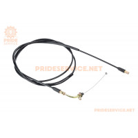 Трос газу Yamaha JOG (наконечник з внутрішньою різьбою) (трос 187см; кожух 176см)