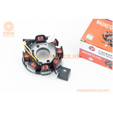 Статор магнето (генератора) Suzuki LET'S (6 котушок роз'єм "тато 5+1")