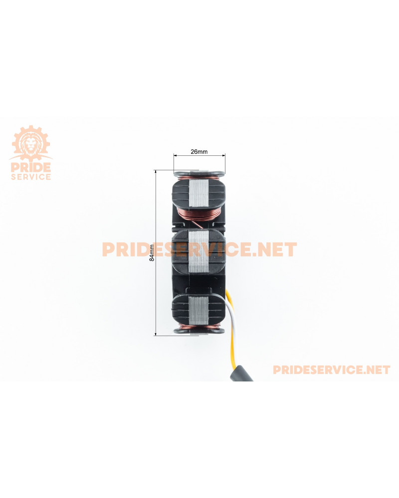 Статор магнето (генератора) Suzuki LET'S (6 котушок роз'єм "тато 5+1")