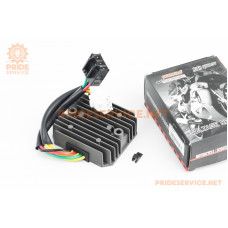 УЦІНКА Реле регулятор напруги Honda SH125-150 "3+3" (відламано кріплення фішки, див. фото)