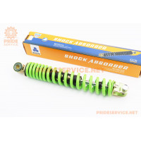 Амортизатор задній GY6/Honda-290мм*D-43мм (втулка 10мм / вилка 8мм), зелений