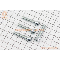 Болт кріплення кришки варіатора Suzuki LET'S- к-кт 4шт