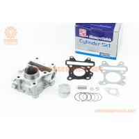 Циліндр к-кт (цпг) Yamaha SA36J/VINO/GEAR 4T 49cc-38мм (палець 10мм), водяне охолодження, синя коробка (пошкодження поверхні див. фото)