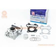 Циліндр к-кт (цпг) Yamaha SA36J/VINO/GEAR 4T 49cc-38мм (палець 10мм), водяне охолодження, синя коробка (пошкодження поверхні див. фото)