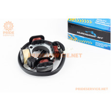 Статор магнето (генератора) Suzuki AD50 (4 котушки роз'єм "мама 2+1")