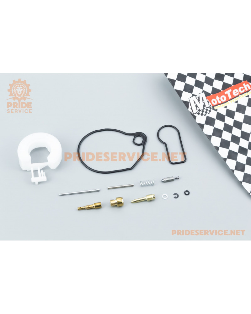 Ремонтний комплект карбюратора Yamaha SA01/04/08/12/16, 12 деталей+поплавок