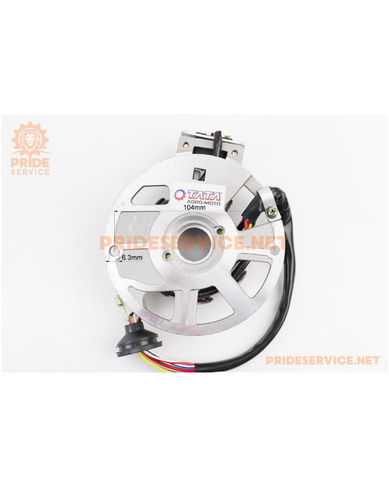 Статор магнето (генератора) Yamaha 3KJ (7 котушок роз'єм "мама/тато 3+2+1")