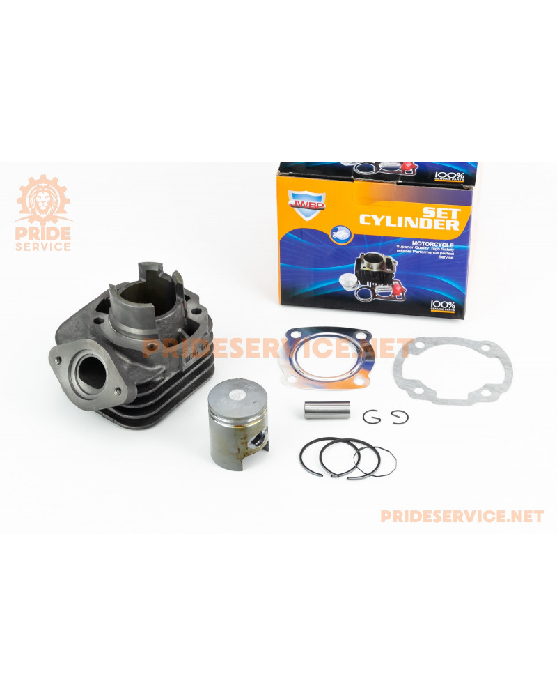 Циліндр к-кт (цпг) Honda DIO ZX/AF34 50cc-40мм (палець 12мм) (AF35 DIO ZX; AF48 LEAD), поршень з тефлоновим покриттям