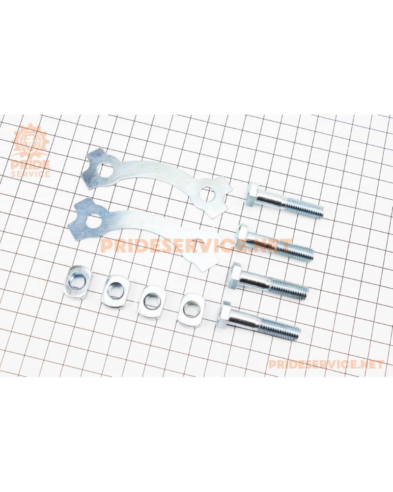 Болт кріплення зірки задньої до демпфера к-кт 4шт + шайби