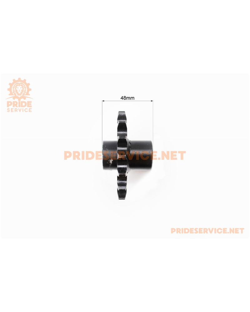 Зірка задня шліцьова 530-16T (втулка d-20мм, L-48мм)