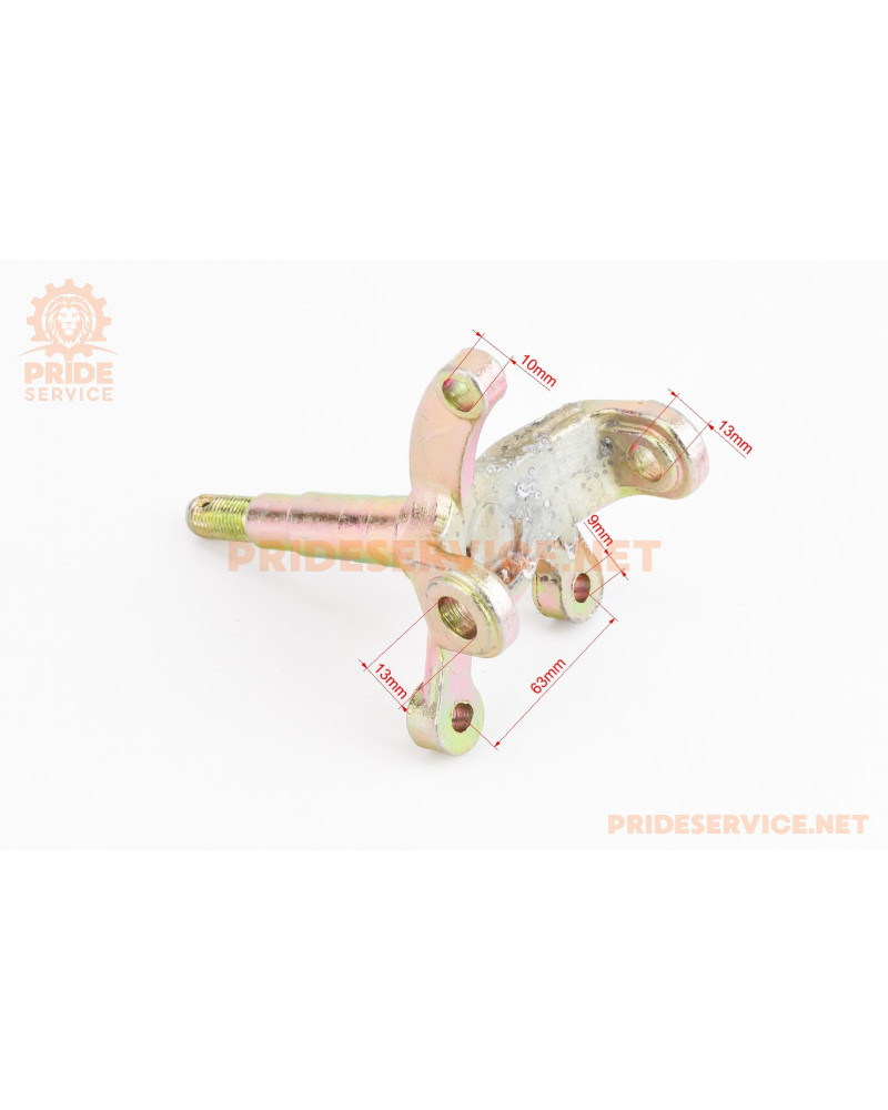 Цапфа (поворотний кулак) ATV 150-250 правий+лівий в зборі з маточкою (на 4 болти) під дискове гальмо (вісь 20/17мм)