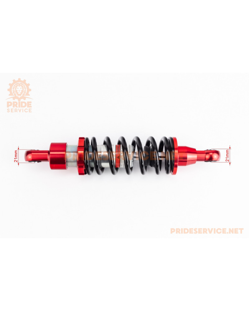 Амортизатор задній МОНО 280мм*d-??мм (втулка ??мм/втулка ??мм) регулюв., чорний