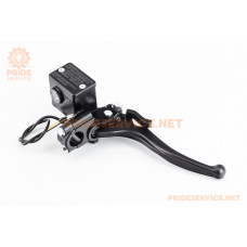 ГАЛЬМОВИЙ циліндр головний правий з важелем (з фіксатором гальма стоянки) ATV 110-200 тип 2