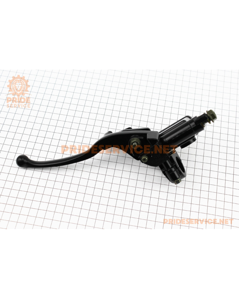 Гальмівний циліндр головний правий з важелем (з фіксатором гальма стоянки)