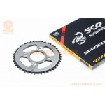 Зірка задня WY125-428-46Т-d-58; 4отв.*90мм "гартована" (ZS125J спиці)