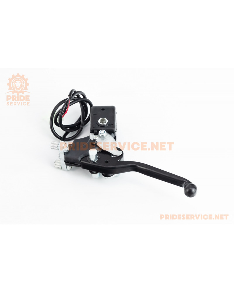 Важіль керма правий з кріпленням+фіксатор під два троси, ATV ATV 110-200