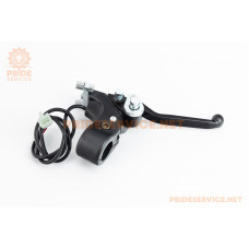 Важіль керма правий з кріпленням+фіксатор під два троси, ATV ATV 110-200