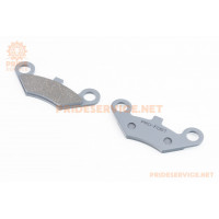 Колодки гальмові дискові (Goon 260/CUV Carry 300/Muddy 300/LOF420), (CERAMIC FIBER), PRO SERIES, сірі YL-081
