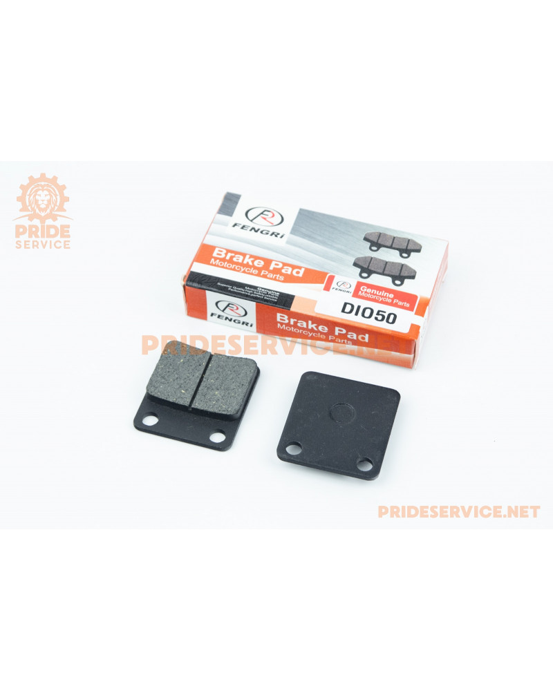 Гальмівні колодки (дискові) Honda DI050/Tact 50; DAELIM GZ50; SYM- Orbit 50; KYMCO- MXU 400 к-кт 2шт