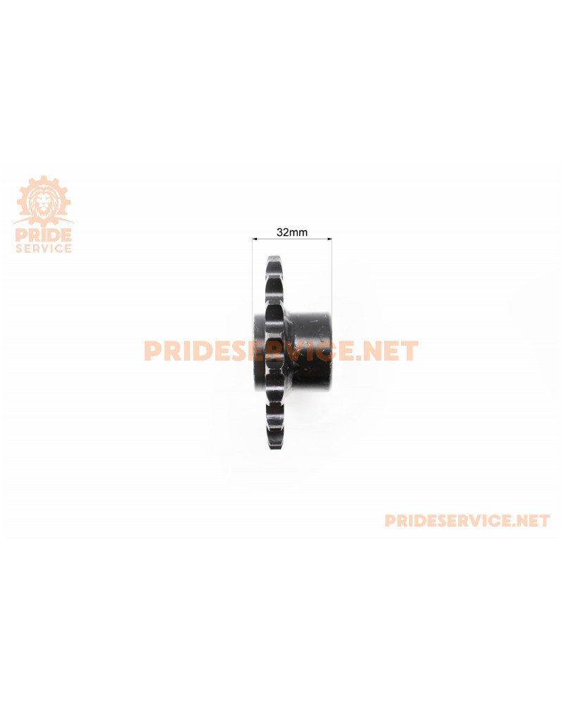Зірка задня шліцьова 428-19T (втулка d-25мм, L-32мм)