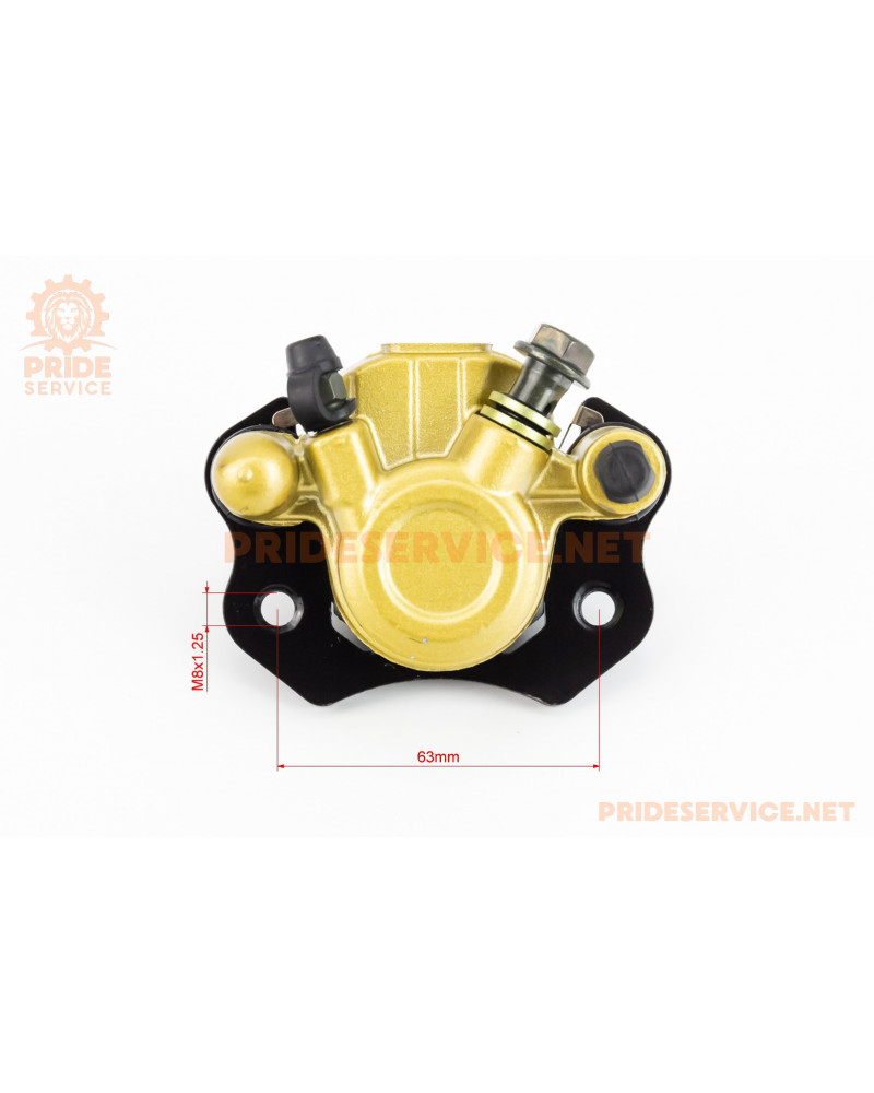 Гальмівний супорт гідравлічний задній ATV 50-125cc, золотистий