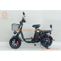 ЕЛЕКТРОВЕЛОСИПЕД 16" 1000W, АКБ Li-ion 60V 21Ah, рама сталева, безключовий доступ, сигналізація, литі диски, чорний Allroad ЕЛЕКТРОВЕЛОСИПЕД 16" 1000W, АКБ Li-ion 60V 21Ah, рама сталева, безключовий доступ, сигналізація, литі диски, чорний Allroad