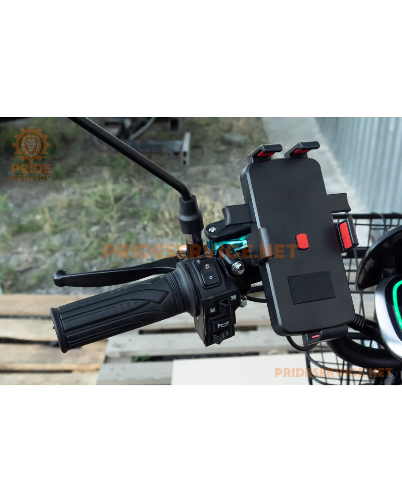 ЕЛЕКТРОВЕЛОСИПЕД 16" 1000W, АКБ Li-ion 60V 21Ah, рама сталева, безключовий доступ, сигналізація, литі диски, чорний Allroad ЕЛЕКТРОВЕЛОСИПЕД 16" 1000W, АКБ Li-ion 60V 21Ah, рама сталева, безключовий доступ, сигналізація, литі диски, чорний Allroad