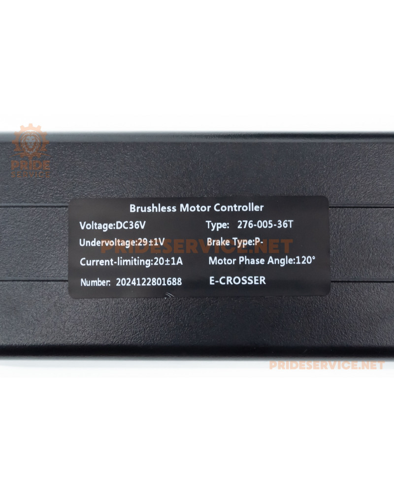 ЕЛЕКТРО-мотор заднього колеса 36V-500W, під касету, Disk-brake, кріпл. гайка+контролер, ручка газу, зарядний пристрій, E-BIKE