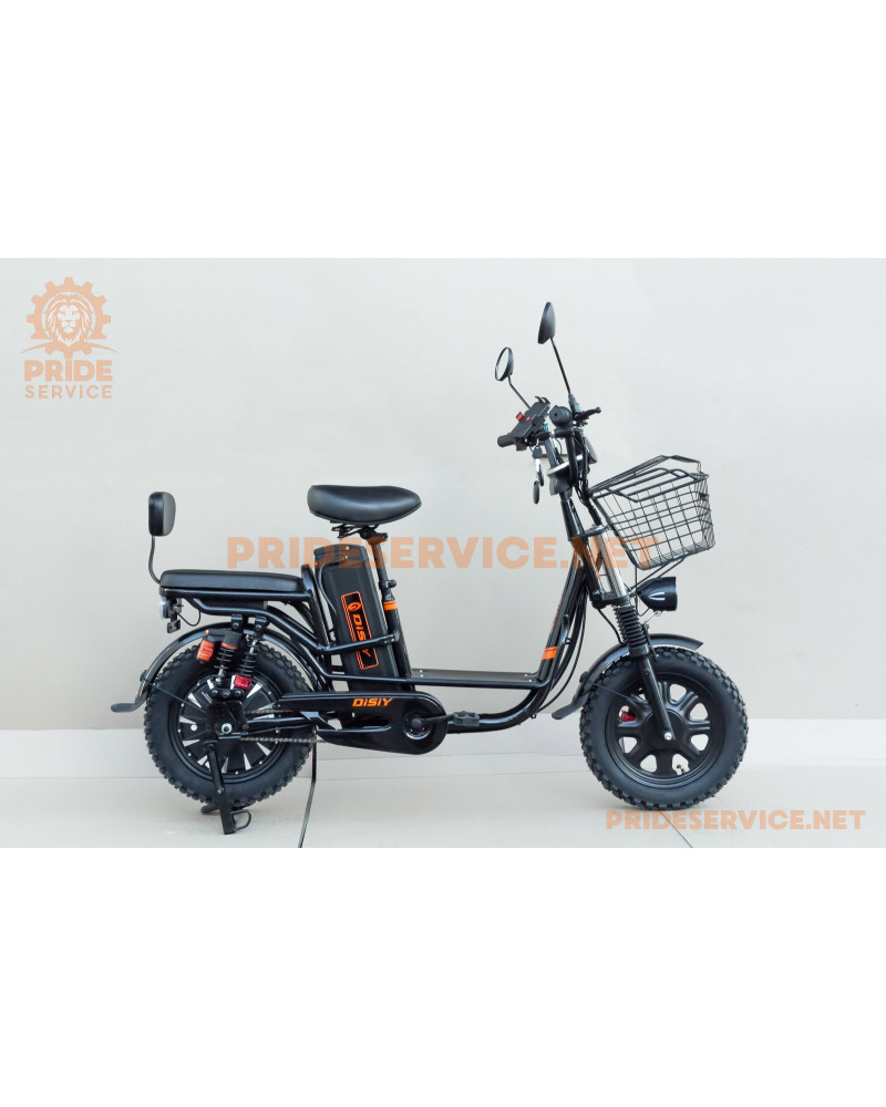 ЕЛЕКТРОВЕЛОСИПЕД 16" 1000W, АКБ Li-ion 60V 30Ah, рама сталева, безключовий доступ, сигналізація, литі диски, чорний Allroad ЕЛЕКТРОВЕЛОСИПЕД 16" 1000W, АКБ Li-ion 60V 30Ah, рама сталева, безключовий доступ, сигналізація, литі диски, чорний Allroad