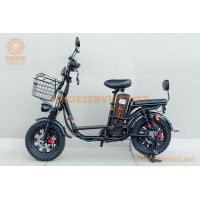 ЕЛЕКТРОВЕЛОСИПЕД 16" 1000W, АКБ Li-ion 60V 30Ah, рама сталева, безключовий доступ, сигналізація, литі диски, чорний Allroad