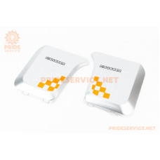 Пластик-бічний захист заднього корпусу к-кт, сіра E-BIKE MAX (можливі потертості, див. фото)