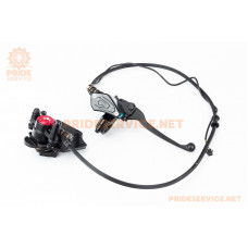 Гальмо переднє гідравлічне, чорне E-BIKE MAX