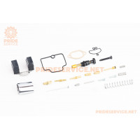 Ремонтний комплект карбюратора PWK-30 200cc, 22 деталі+поплавець