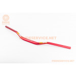 Кермо 28x800мм, алюмінієве, червоне EVO