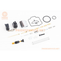 Ремонтний комплект карбюратора PWK-38 200cc, 27 деталей+поплавець