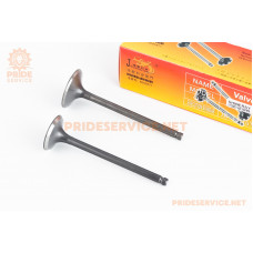 Shineray XY250GY-6B Клапана випускний (H-89,3; D-27), впускний (H-91; D-31,5) к-кт 2шт 169FMM