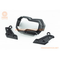Shineray XY200GY/XY250GY-9А Пластик-обтікач фари, чорний NEW