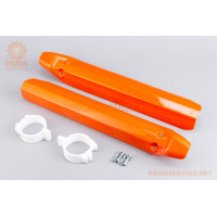 Shineray XY250GY-6B Пластик-захист вилки передньої к-кт, помаранчевий