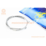 Шланг гальмівний 90см (під болт-штуцер 10/10мм) армований, сірий