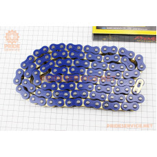 Ланцюг приводу колеса 520HVO*104L GOLD/BLUE (з сальниками)