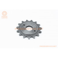 Звезда передня CG/CB-520H-15T (17 шлиців) XY400GY-3 ELCROSSO