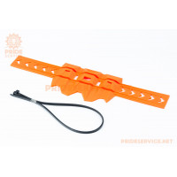 Захист глушника універсальний (гумовий), помаранчевий