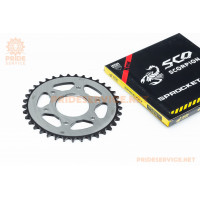 Зірка задня 520-37T-d-64; 6отв.*105мм "гартована"